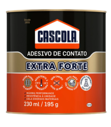 ADESIVO DE CONTATO CASCOLA EXTRA 195g