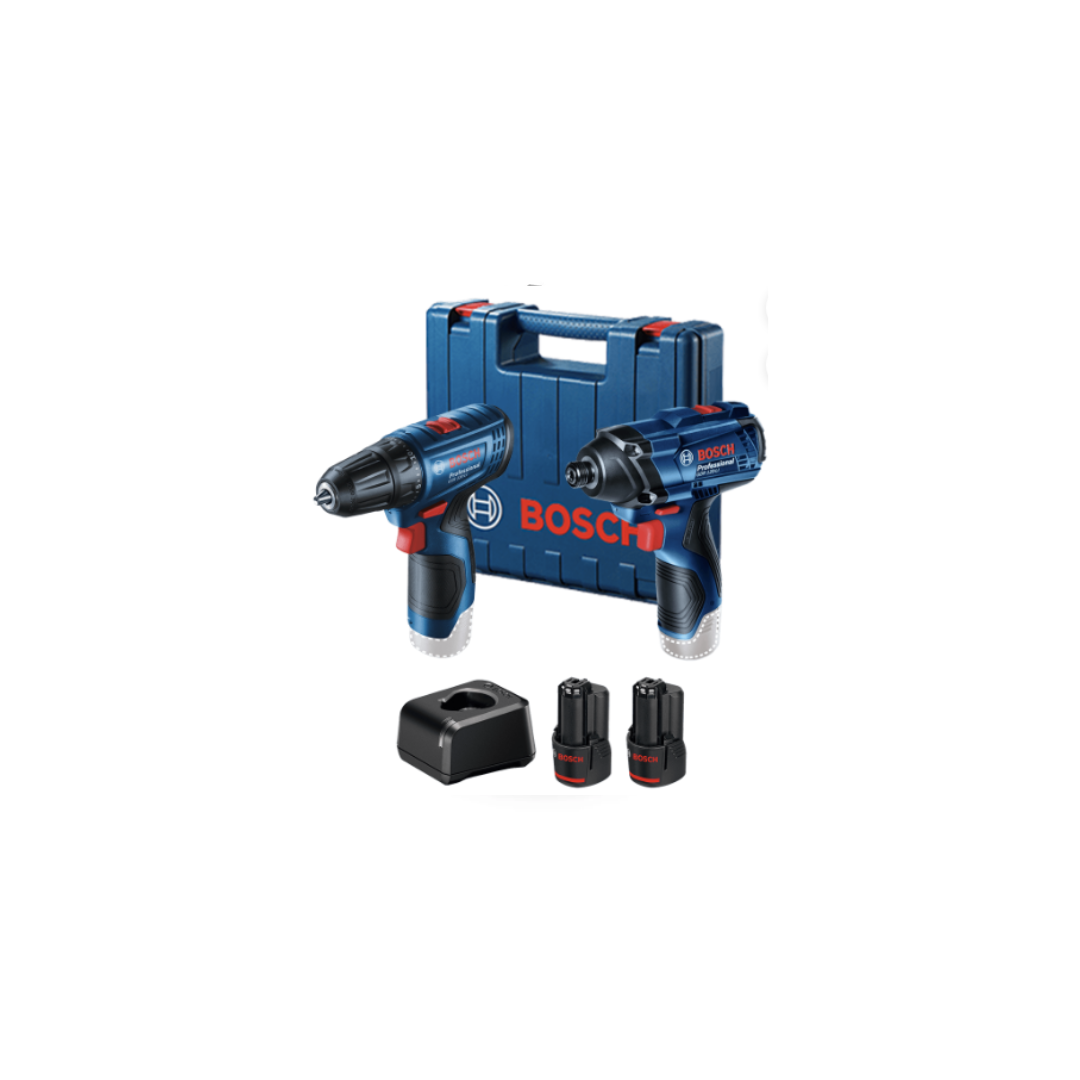 BOSCH - MALETA PLASTICA - GSB 120 GDR 120 2BAT LITIO