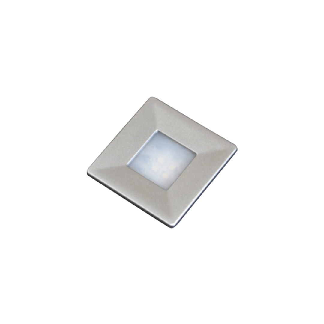 LUMINARIA LED NICE 45MM QUADRADA CROMO