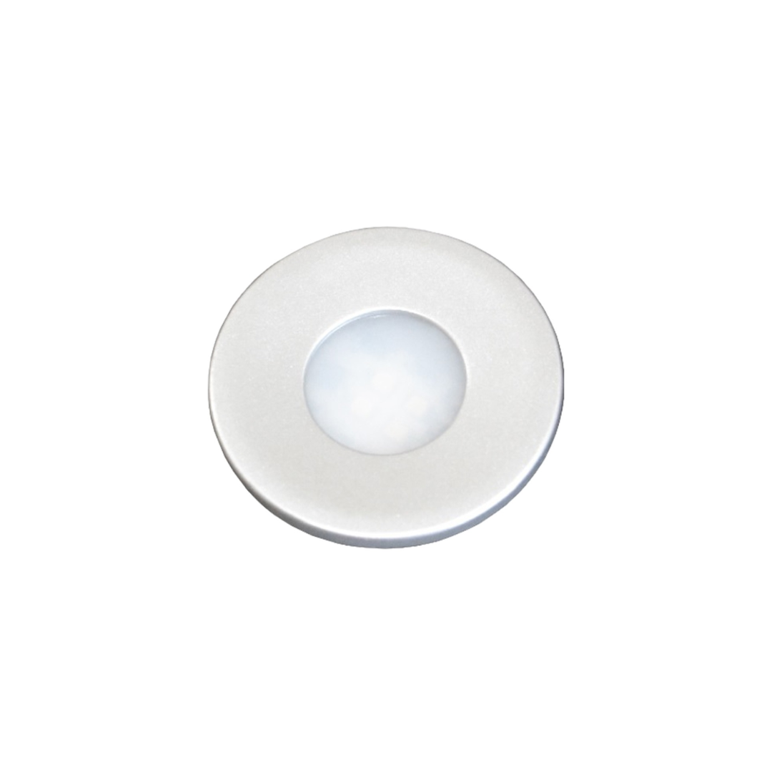 LUMINARIA LED NICE 45MM REDONDA PRATA